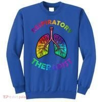 Cool Respiratory Therapy For Care Lung Doctor Rt Gift Sweatshirt thumb 0