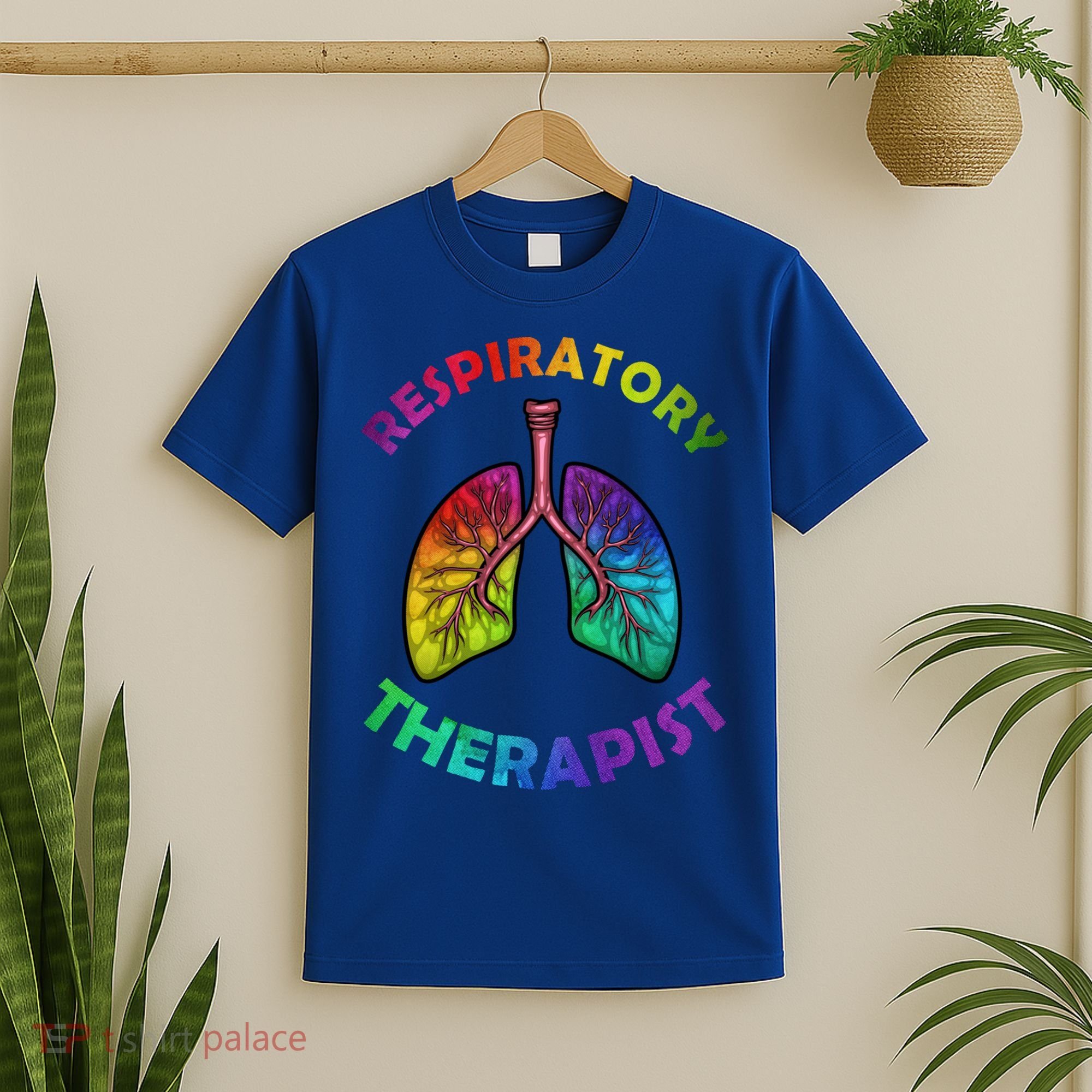 Cool Respiratory Therapy For Care Lung Doctor Rt Gift T-Shirt