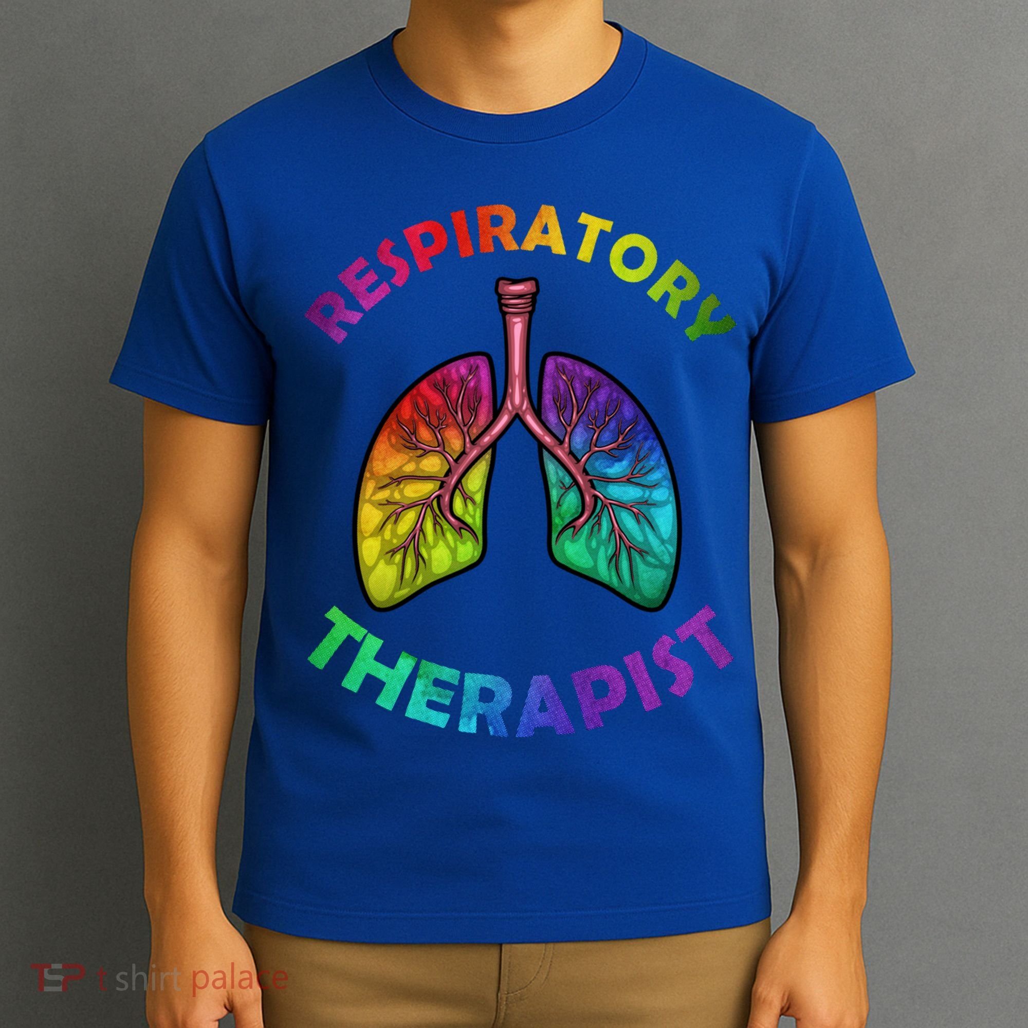 Cool Respiratory Therapy For Care Lung Doctor Rt Gift T-Shirt