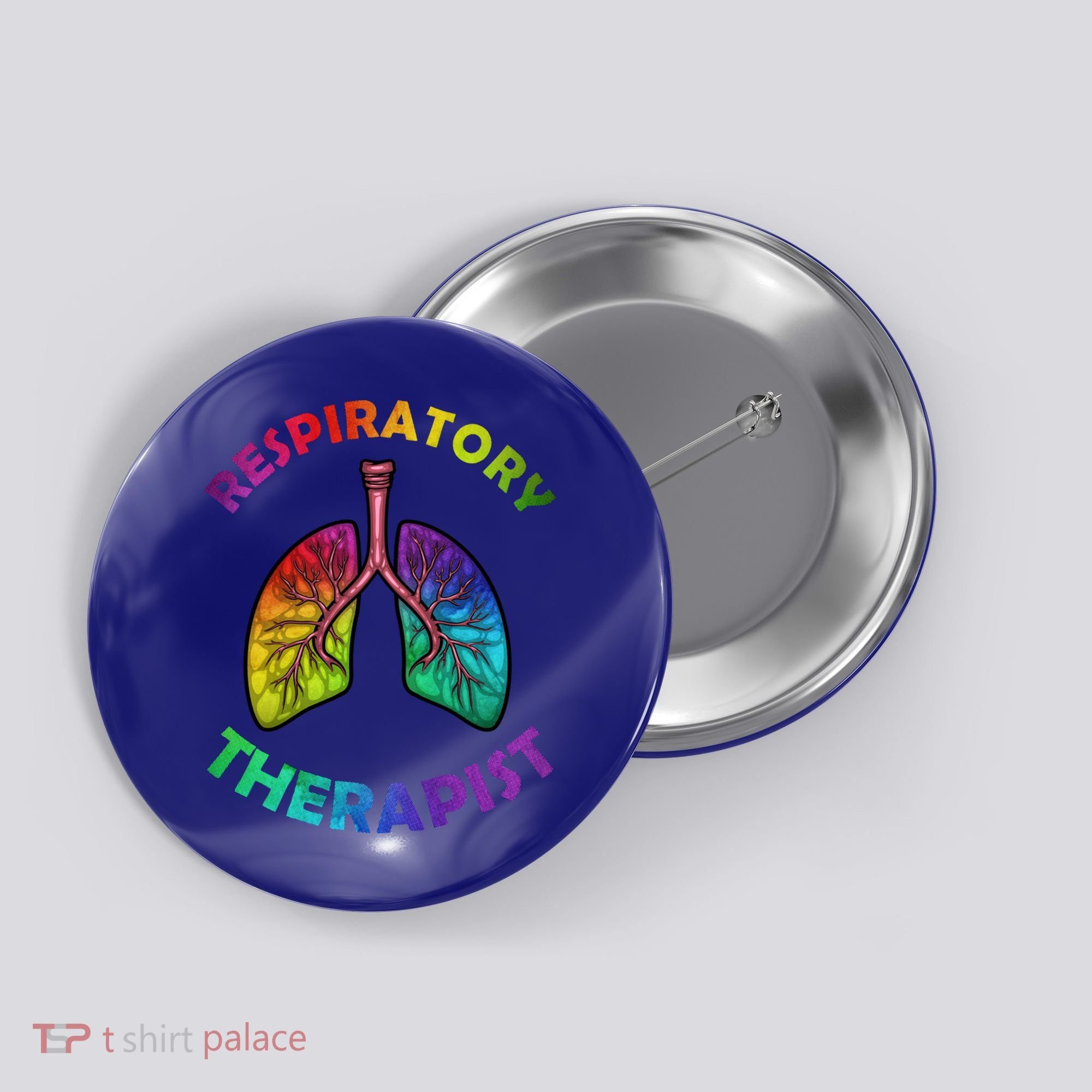Cool Respiratory Therapy For Care Lung Doctor Rt Gift Button