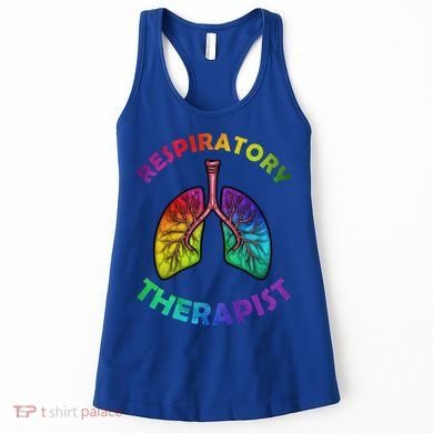 Cool Respiratory Therapy For Care Lung Doctor Rt Gift Women's Tank Top