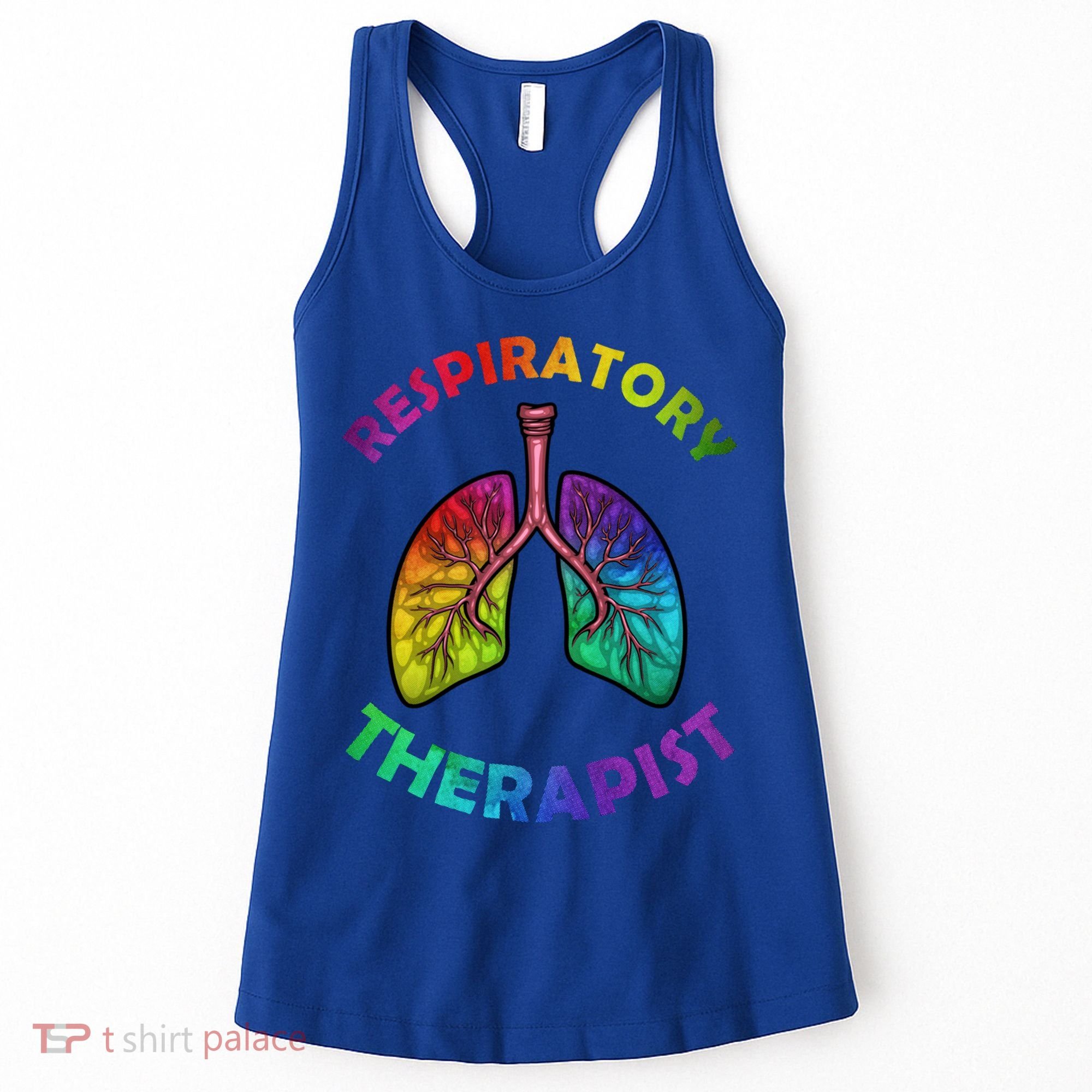 Cool Respiratory Therapy For Care Lung Doctor Rt Gift Women's Tank Top