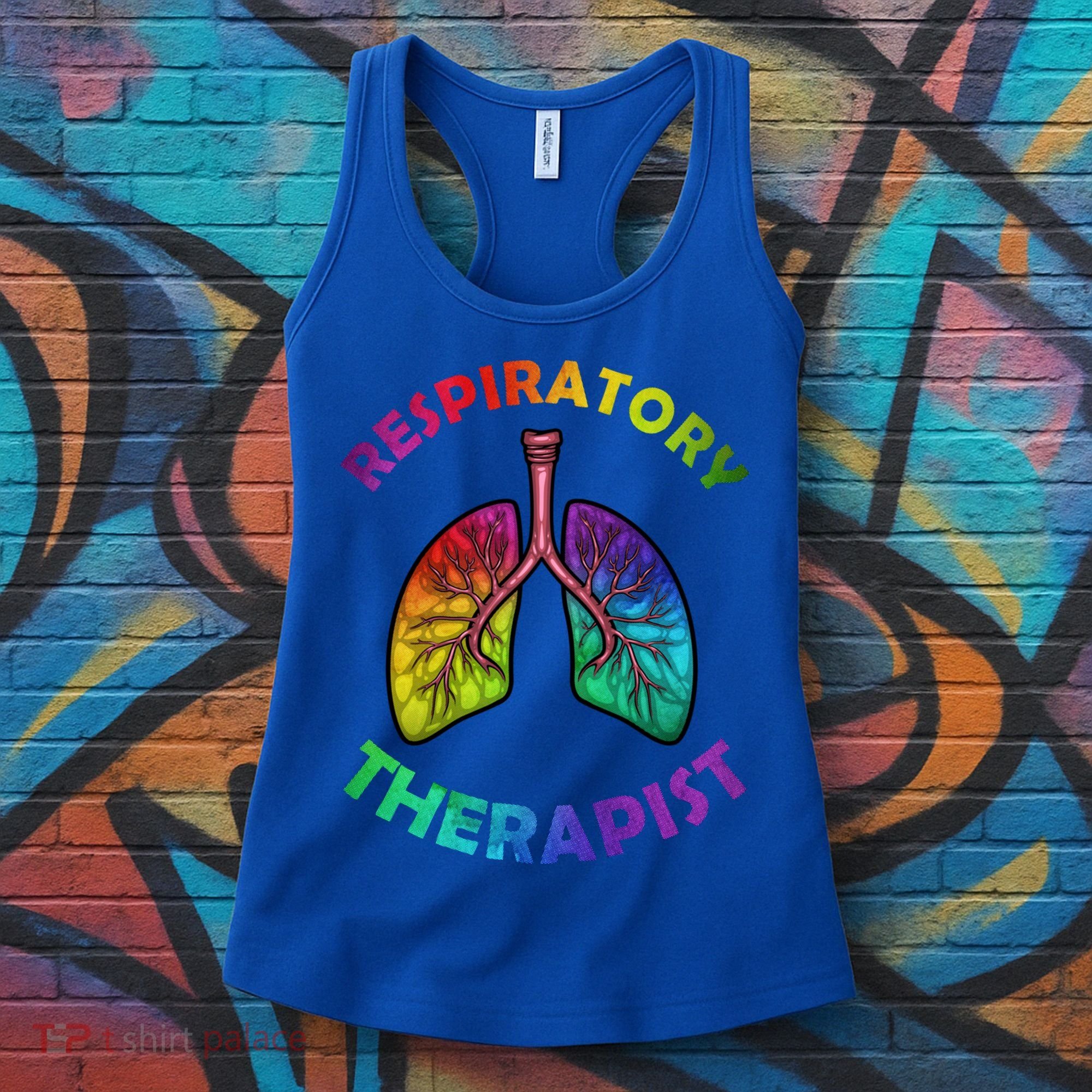 Cool Respiratory Therapy For Care Lung Doctor Rt Gift Women's Tank Top