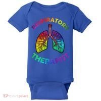 Cool Respiratory Therapy For Care Lung Doctor Rt Gift Baby Bodysuit thumb 0