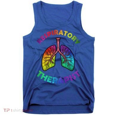 Cool Respiratory Therapy For Care Lung Doctor Rt Gift Tank Top