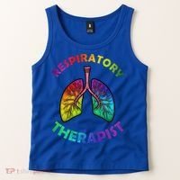 Cool Respiratory Therapy For Care Lung Doctor Rt Gift Tank Top thumb 2