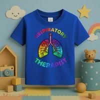 Cool Respiratory Therapy For Care Lung Doctor Rt Gift Toddler T-Shirt thumb 3