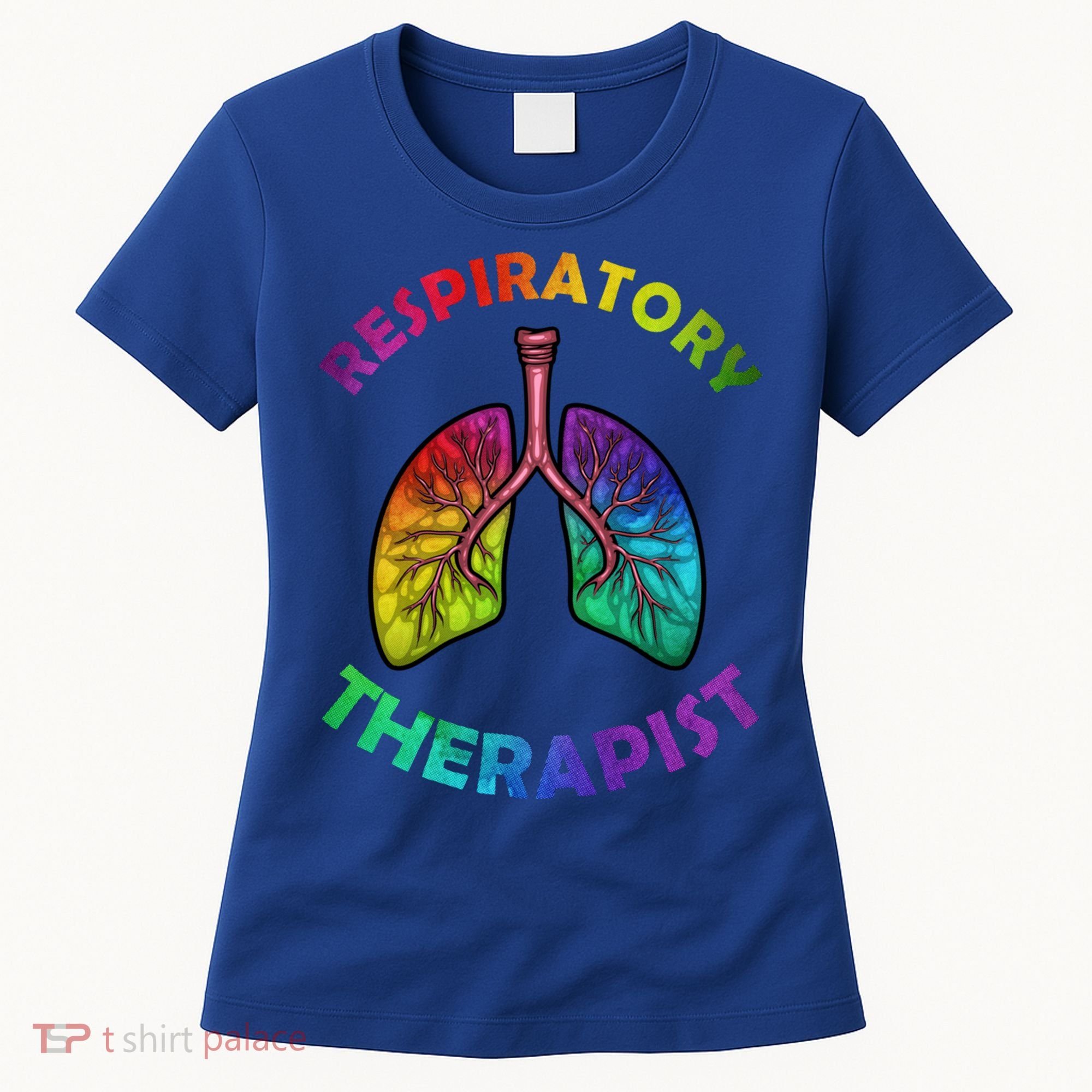 Cool Respiratory Therapy For Care Lung Doctor Rt Gift Women's T-Shirt