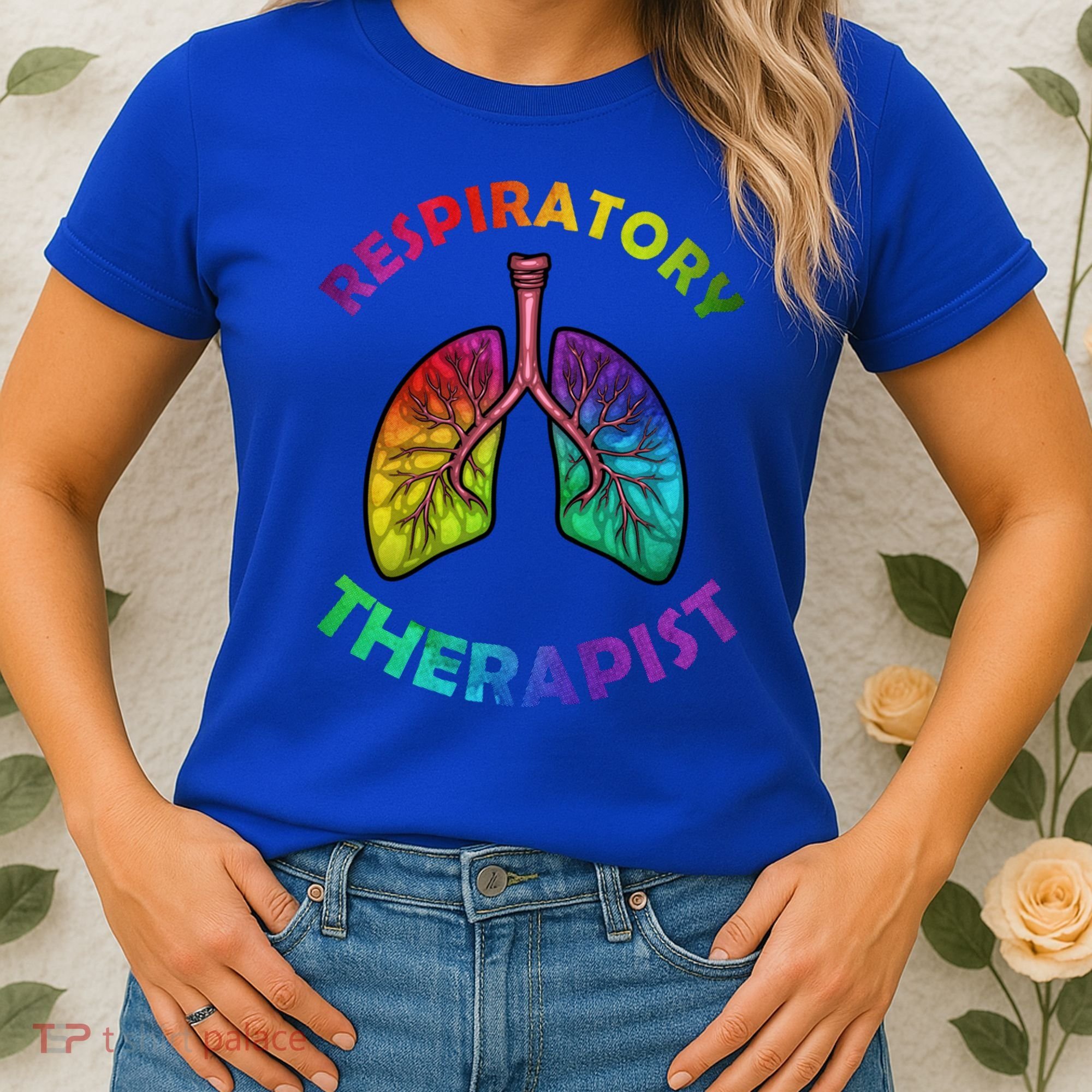 Cool Respiratory Therapy For Care Lung Doctor Rt Gift Women's T-Shirt