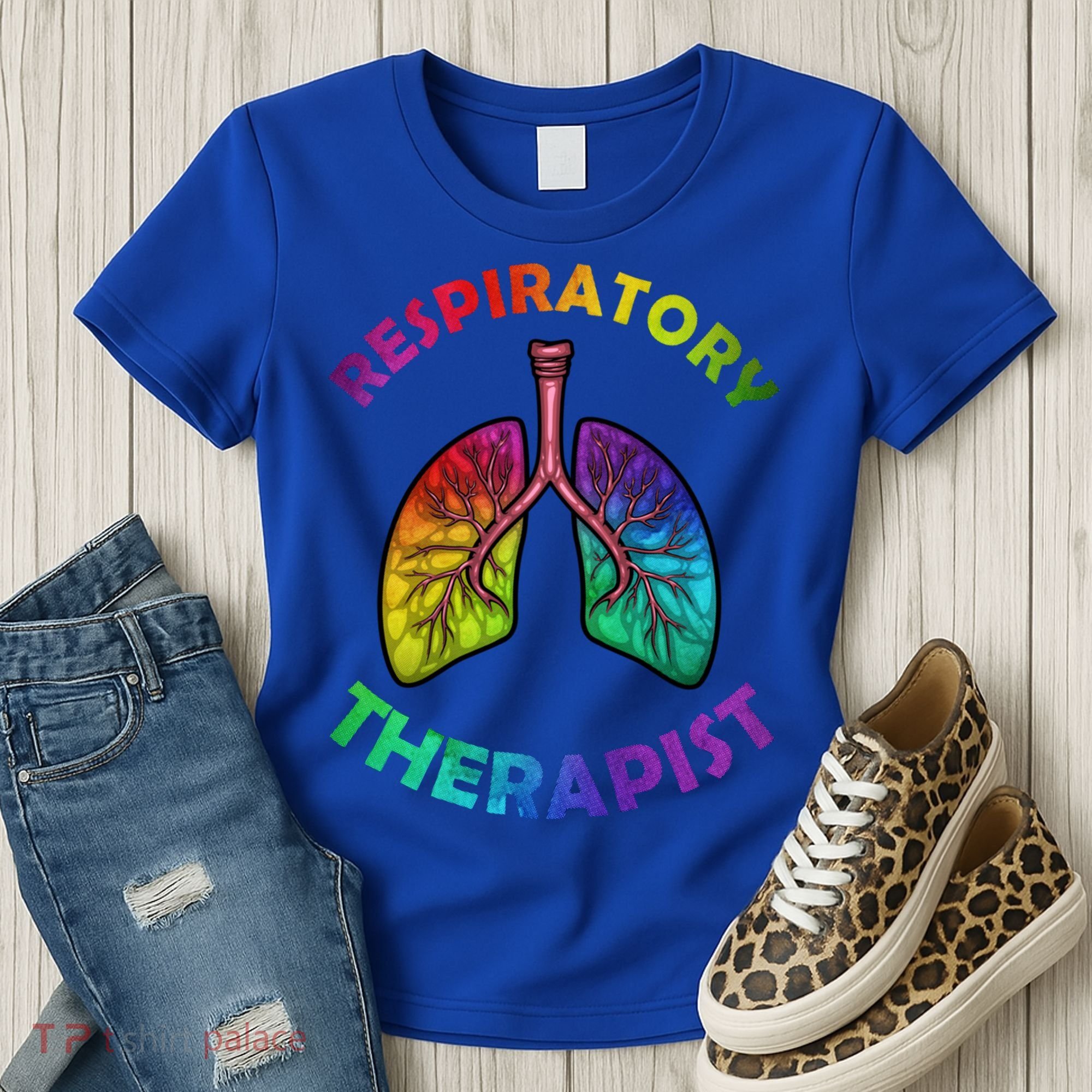 Cool Respiratory Therapy For Care Lung Doctor Rt Gift Women's T-Shirt