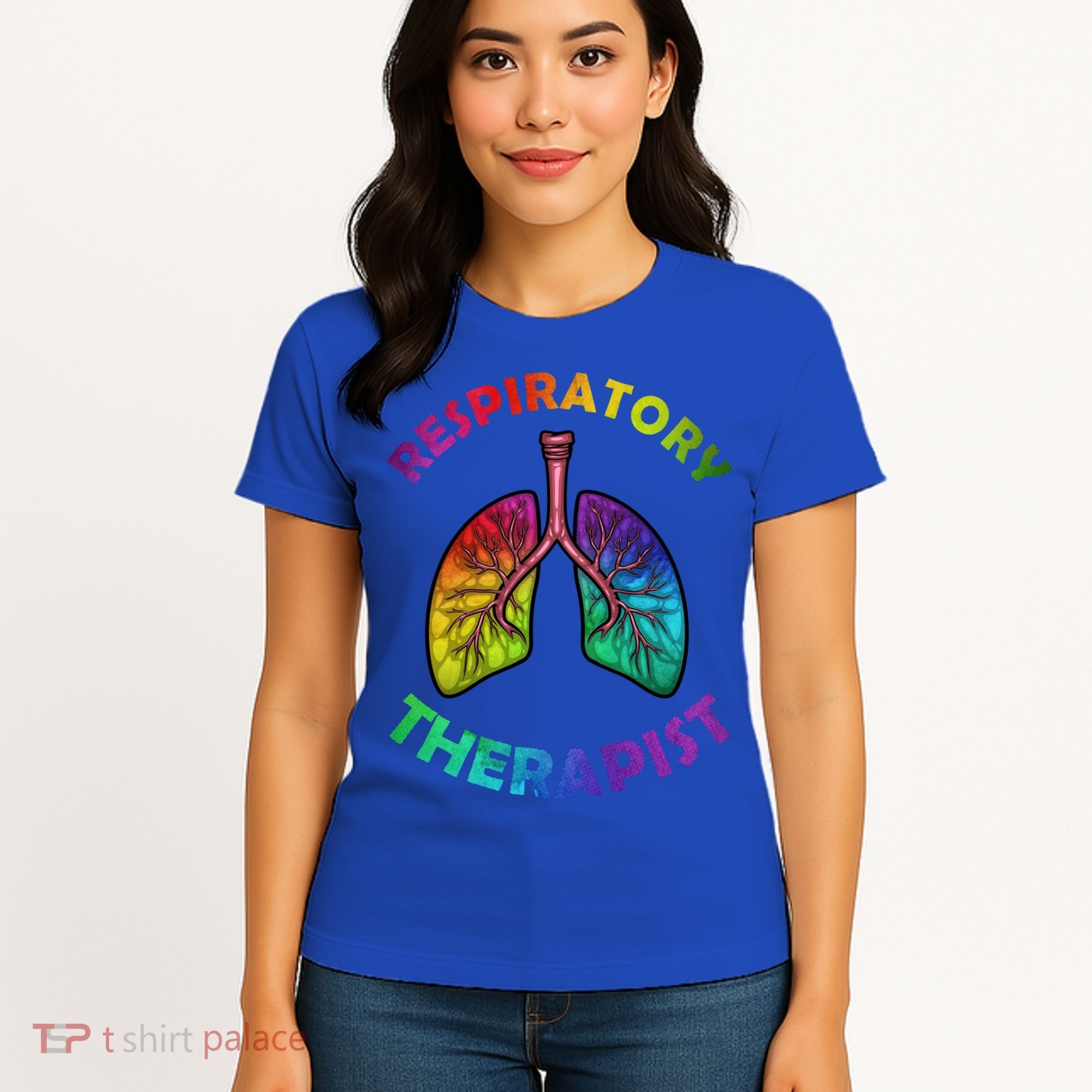 Cool Respiratory Therapy For Care Lung Doctor Rt Gift Women's T-Shirt