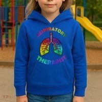 Cool Respiratory Therapy For Care Lung Doctor Rt Gift Kids Hoodie thumb 3