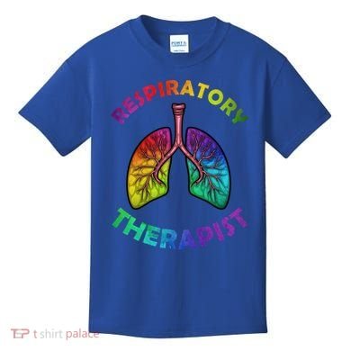 Cool Respiratory Therapy For Care Lung Doctor Rt Gift Kids T-Shirt