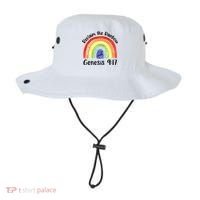 Christian Reclaim The Rainbow Jesus Lover Proverb Tee Bucket Hat thumb 0