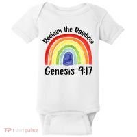 Christian Reclaim The Rainbow Jesus Lover Proverb Tee Baby Bodysuit thumb 0