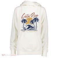 Costa Rica Tropical Womens Funnel Neck Pullover Hood thumb 0