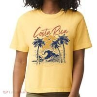 Costa Rica Tropical Comfort Colors Boxy T-Shirt thumb 0