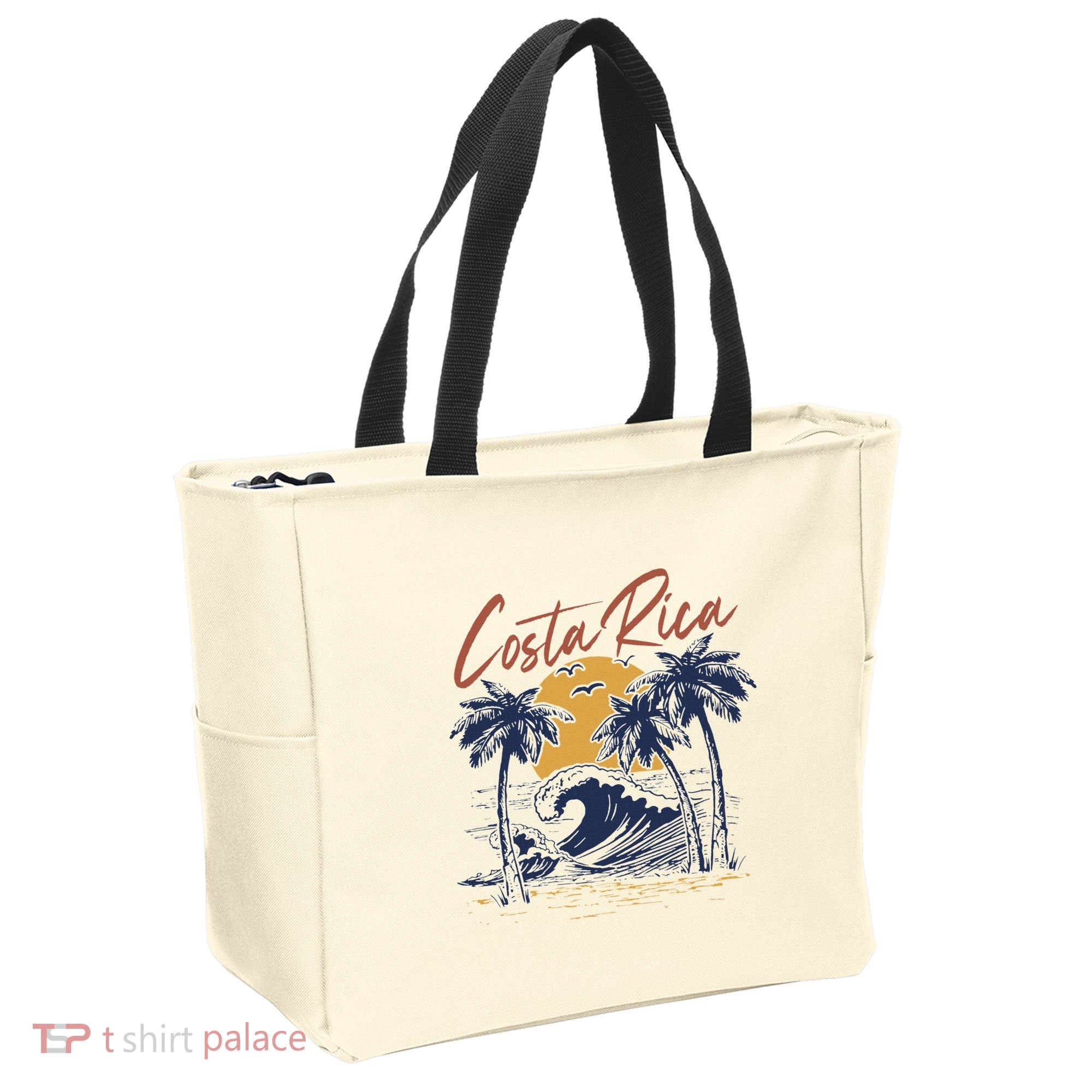 Costa Rica Tropical Tote Bag