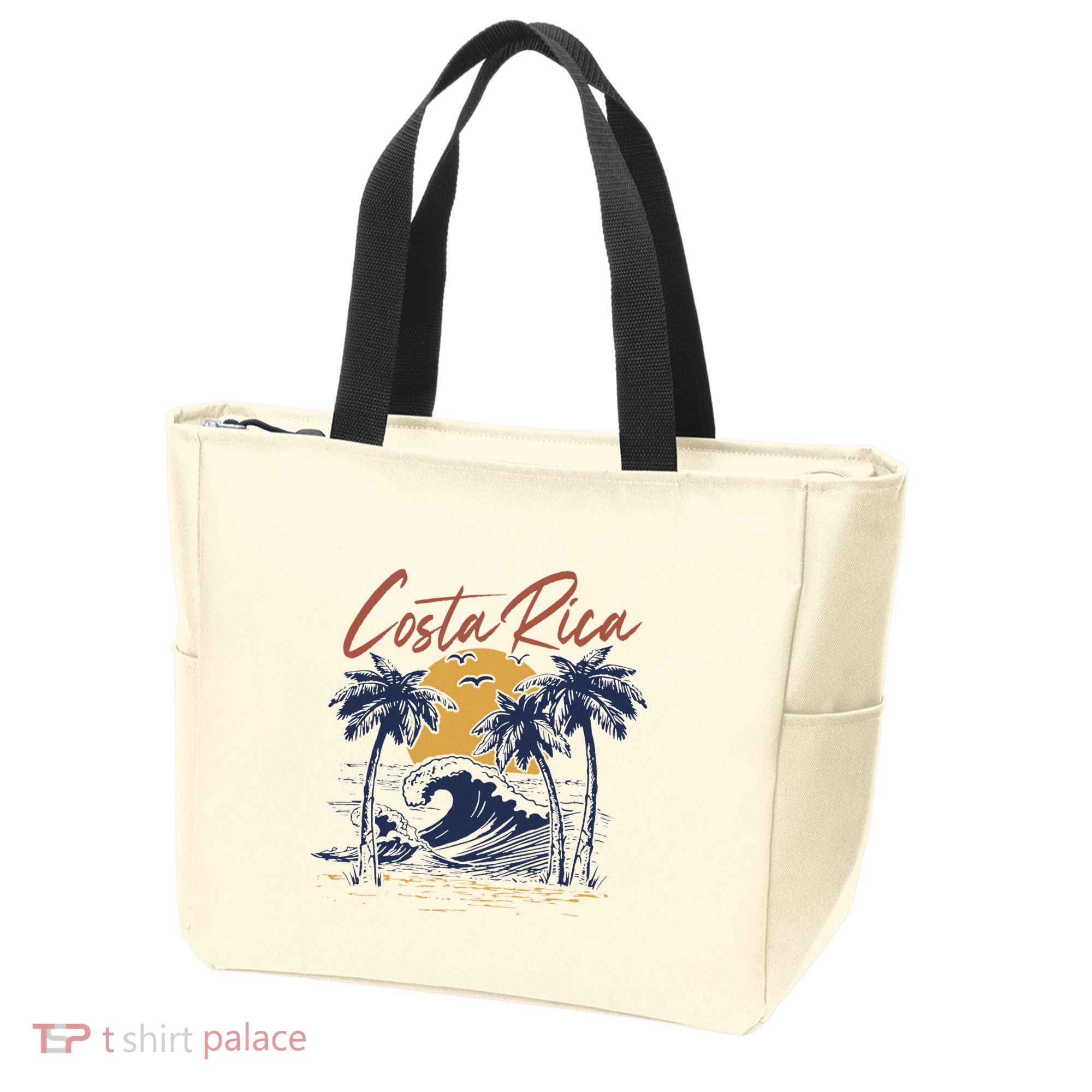 Costa Rica Tropical Tote Bag