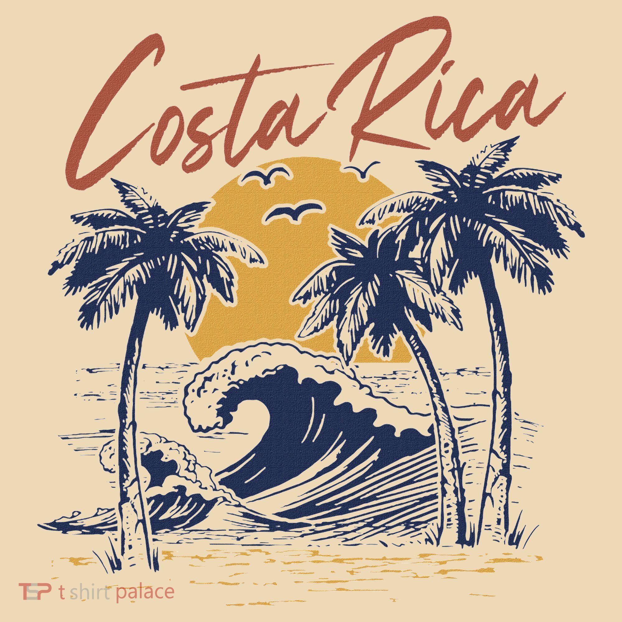 Costa Rica Tropical Tote Bag