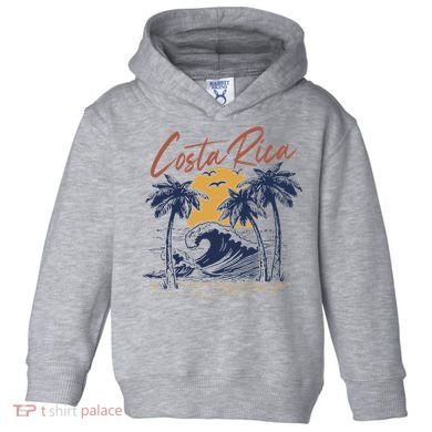 Costa Rica Tropical Toddler Hoodie