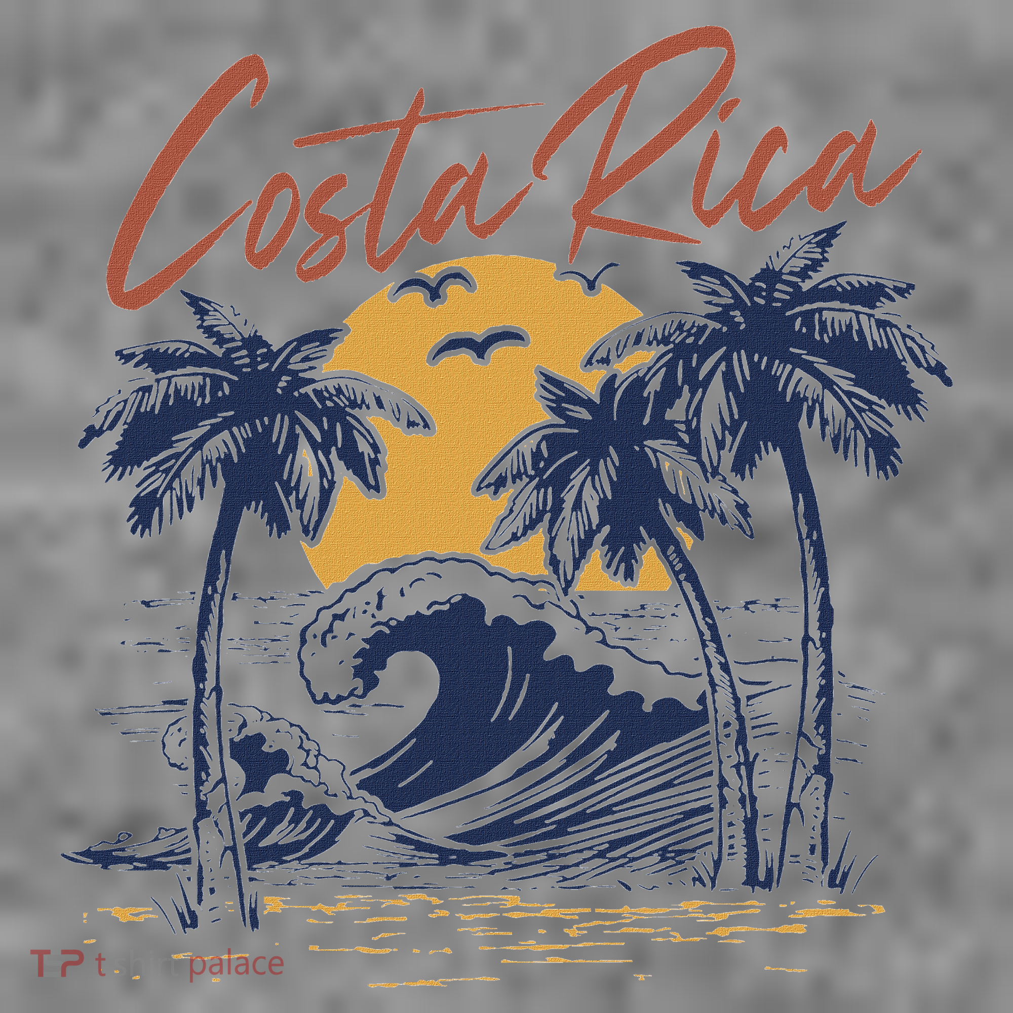 Costa Rica Tropical Toddler Hoodie