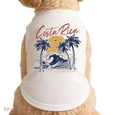 Costa Rica Tropical Doggie Tank