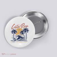 Costa Rica Tropical Button thumb 0