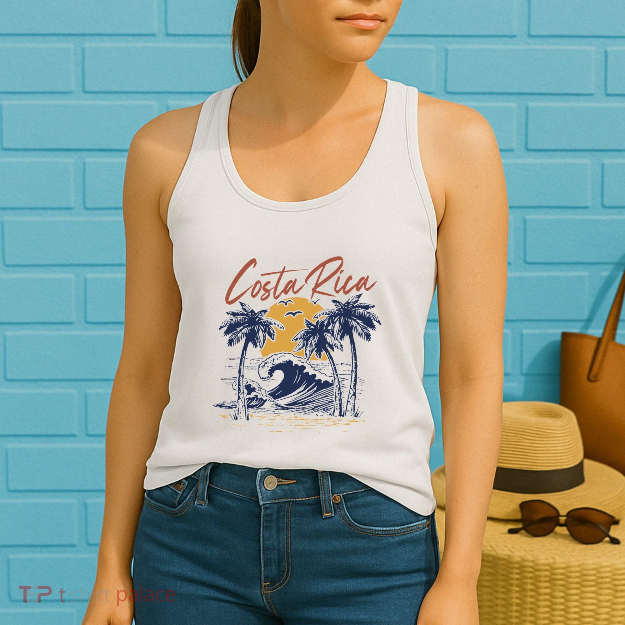 Costa Rica Tropical Women's Tank Top