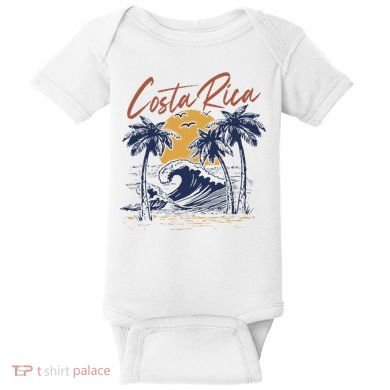 Costa Rica Tropical Baby Bodysuit