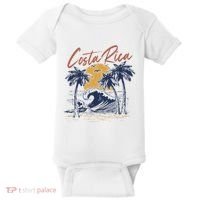 Costa Rica Tropical Baby Bodysuit thumb 0
