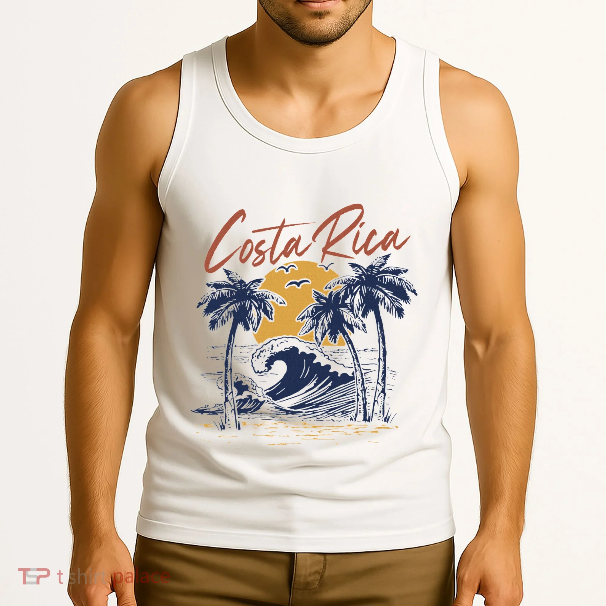 Costa Rica Tropical Tank Top