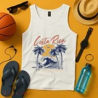 Costa Rica Tropical Tank Top thumb 4