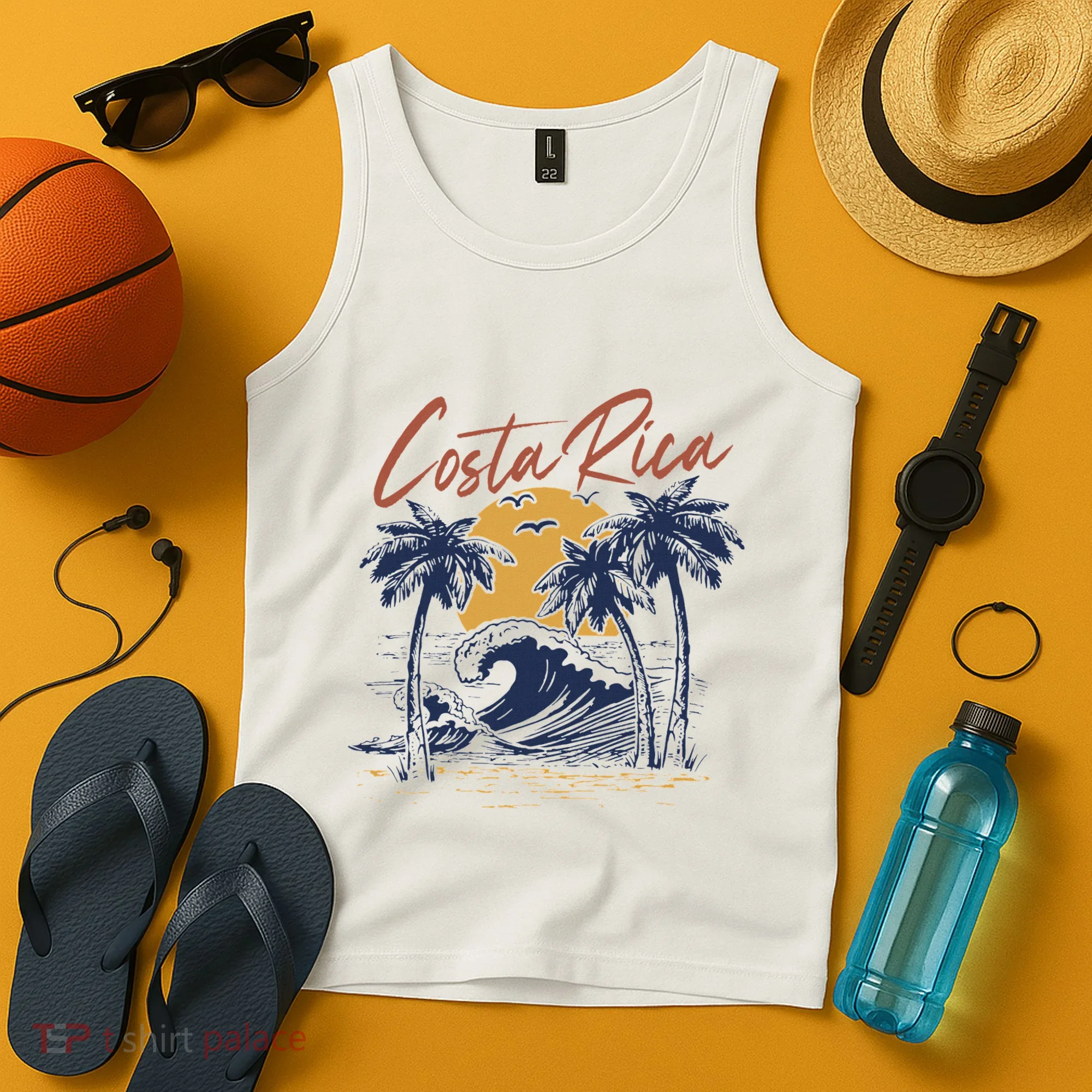 Costa Rica Tropical Tank Top