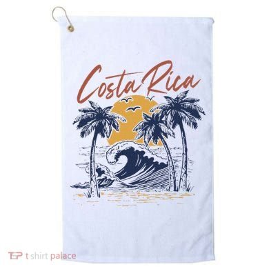Costa Rica Tropical Golf Towel