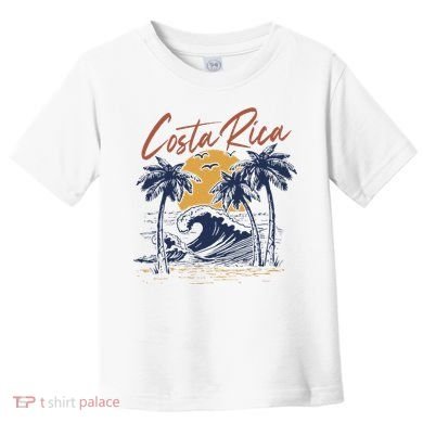 Costa Rica Tropical Toddler T-Shirt
