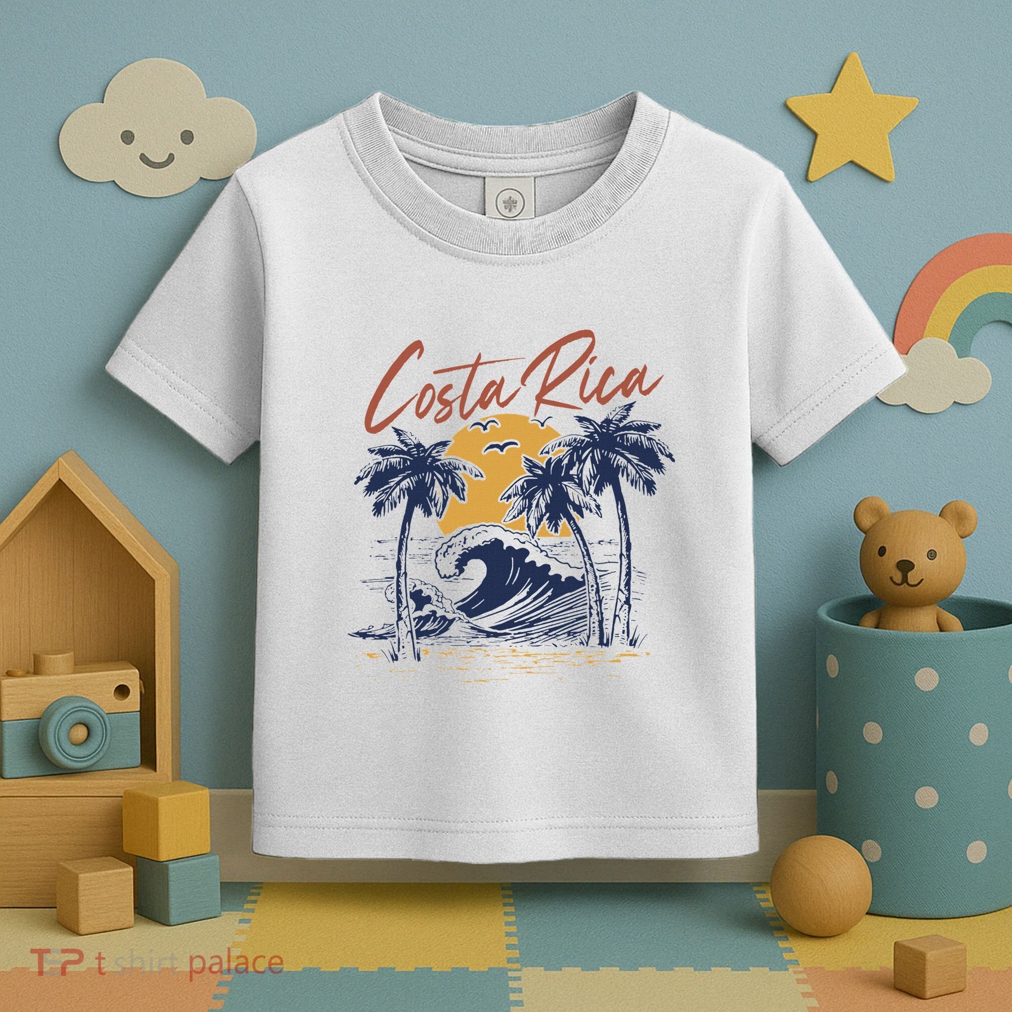 Costa Rica Tropical Toddler T-Shirt