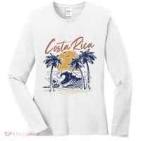 Costa Rica Tropical Women's Long Sleeve Shirt thumb 0