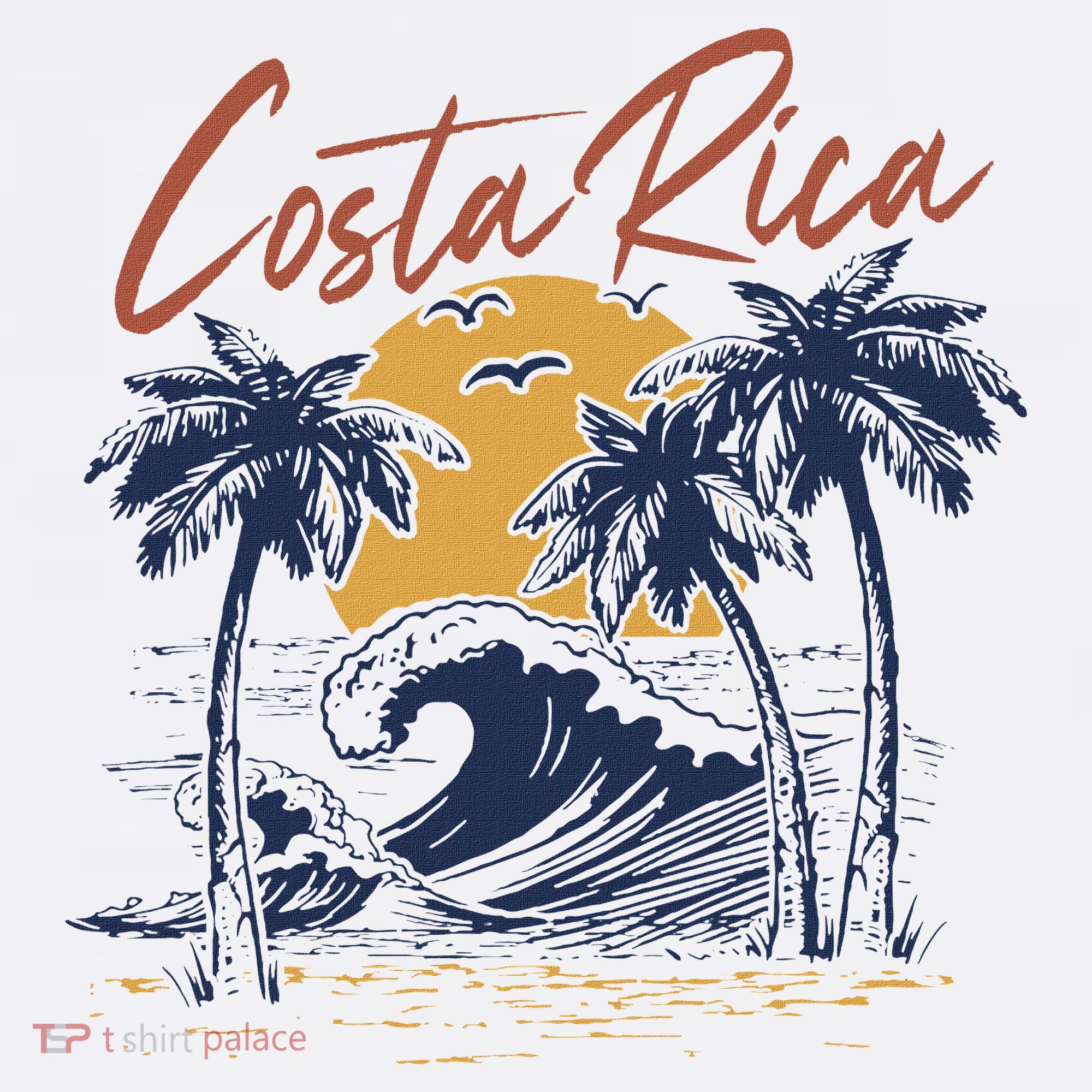 Costa Rica Tropical Women's T-Shirt