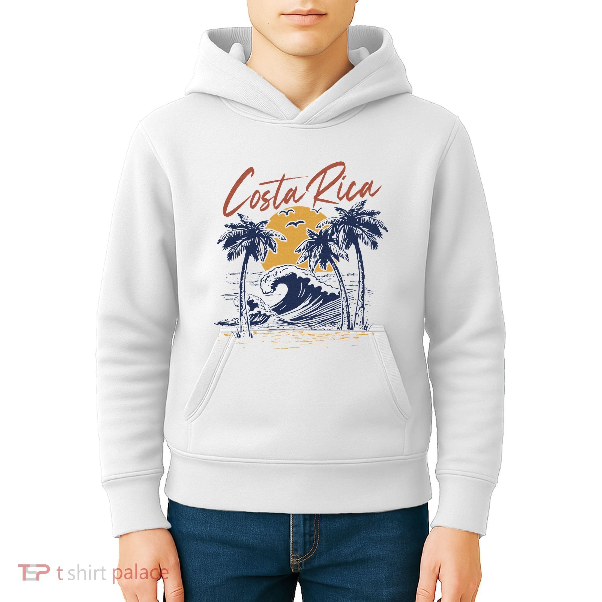 Costa Rica Tropical Kids Hoodie
