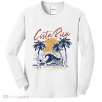 Costa Rica Tropical Kids Long Sleeve Shirt thumb 0