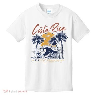 Costa Rica Tropical Kids T-Shirt