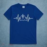 Cute Respiratory Therapist Ekg Heartbeat And Lungs Gift T-Shirt thumb 5