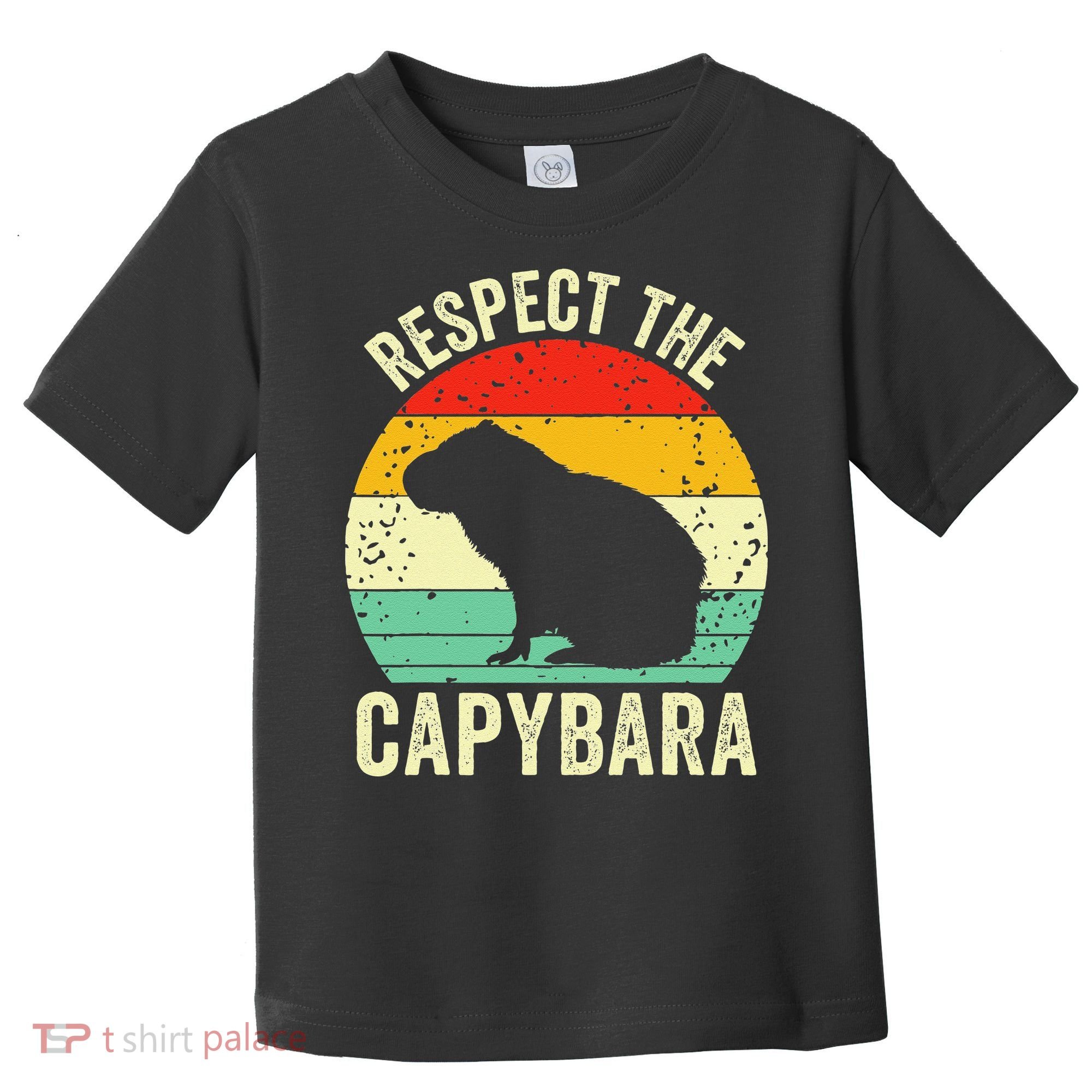 Capybaras Respect The Capybara Cavy Rodent Lover  Toddler T-Shirt
