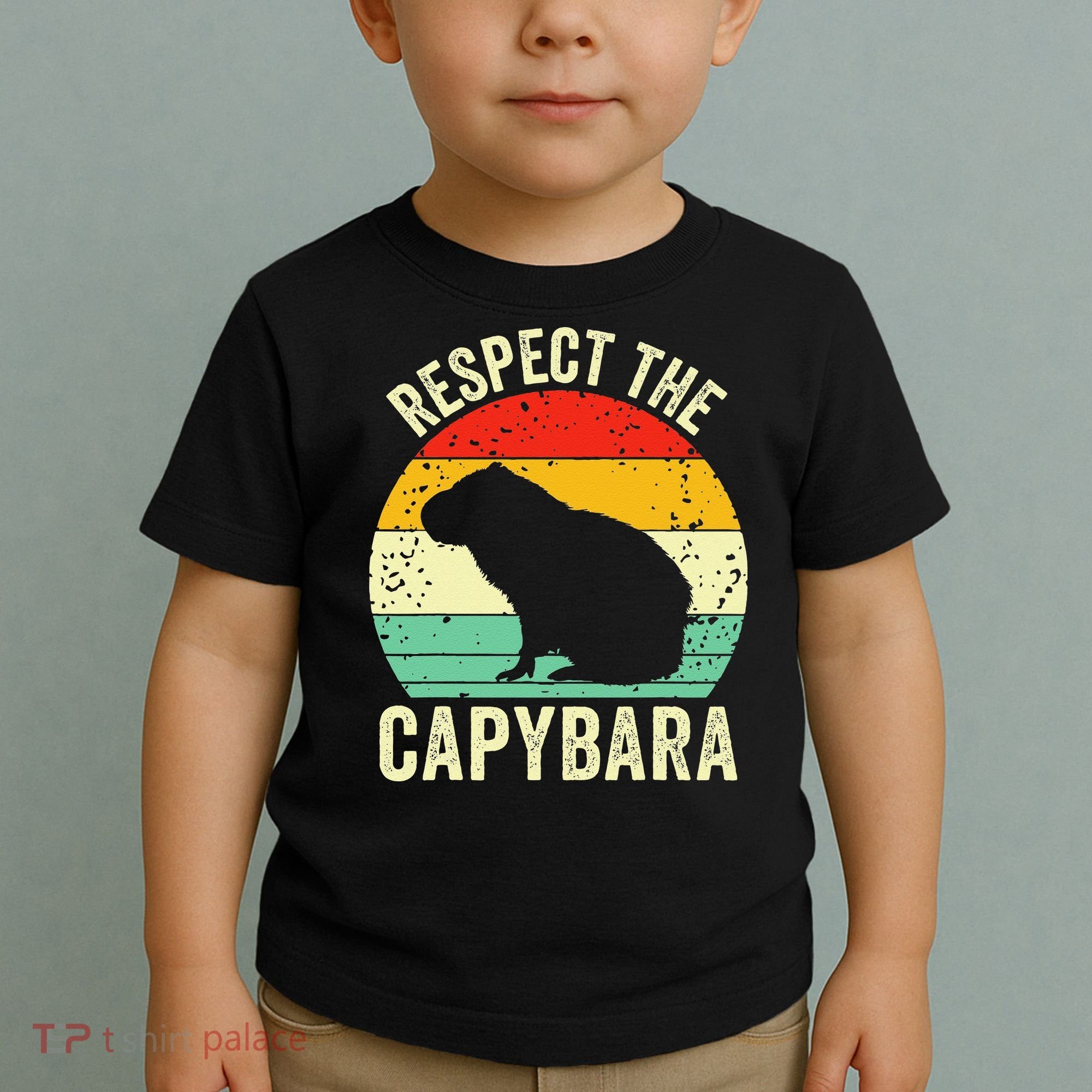 Capybaras Respect The Capybara Cavy Rodent Lover  Toddler T-Shirt