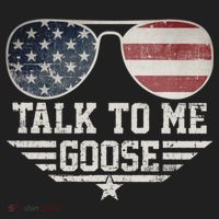 Cool Retro Talk To Me Goose Gift Beanie thumb 2