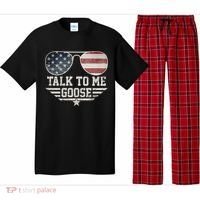 Cool Retro Talk To Me Goose Gift Pajama Set thumb 0