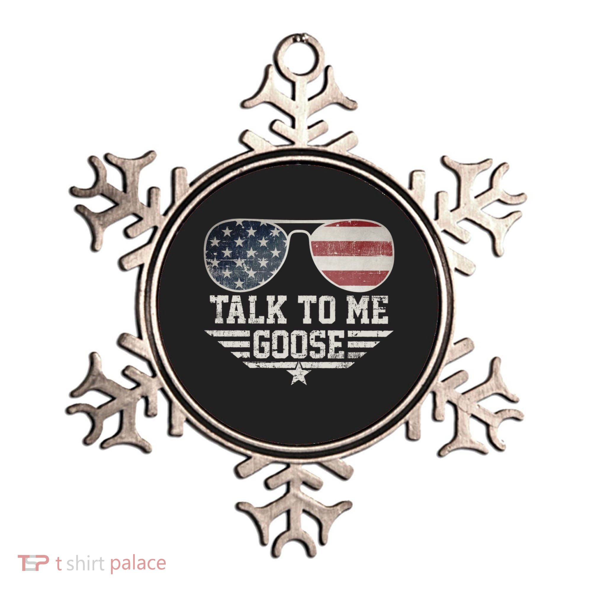 Cool Retro Talk To Me Goose Gift Ornament
