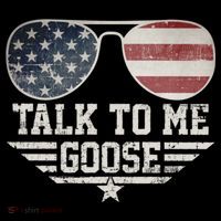 Cool Retro Talk To Me Goose Gift Ornament thumb 1