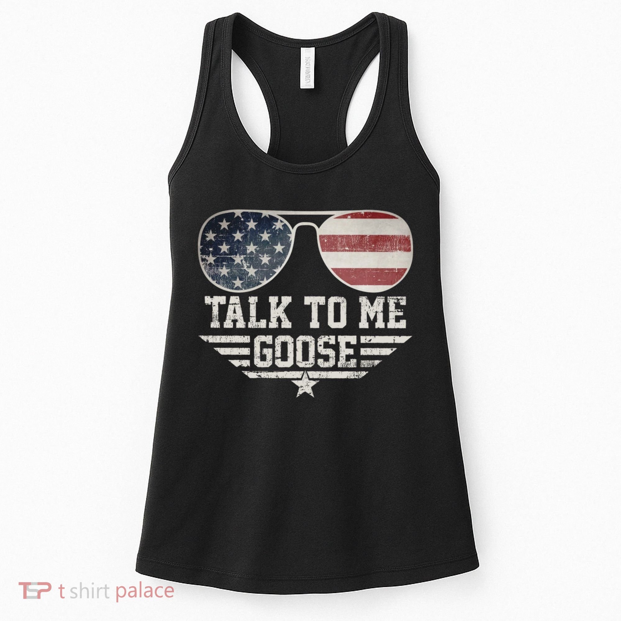 Cool Retro Talk To Me Goose Gift Women's Tank Top